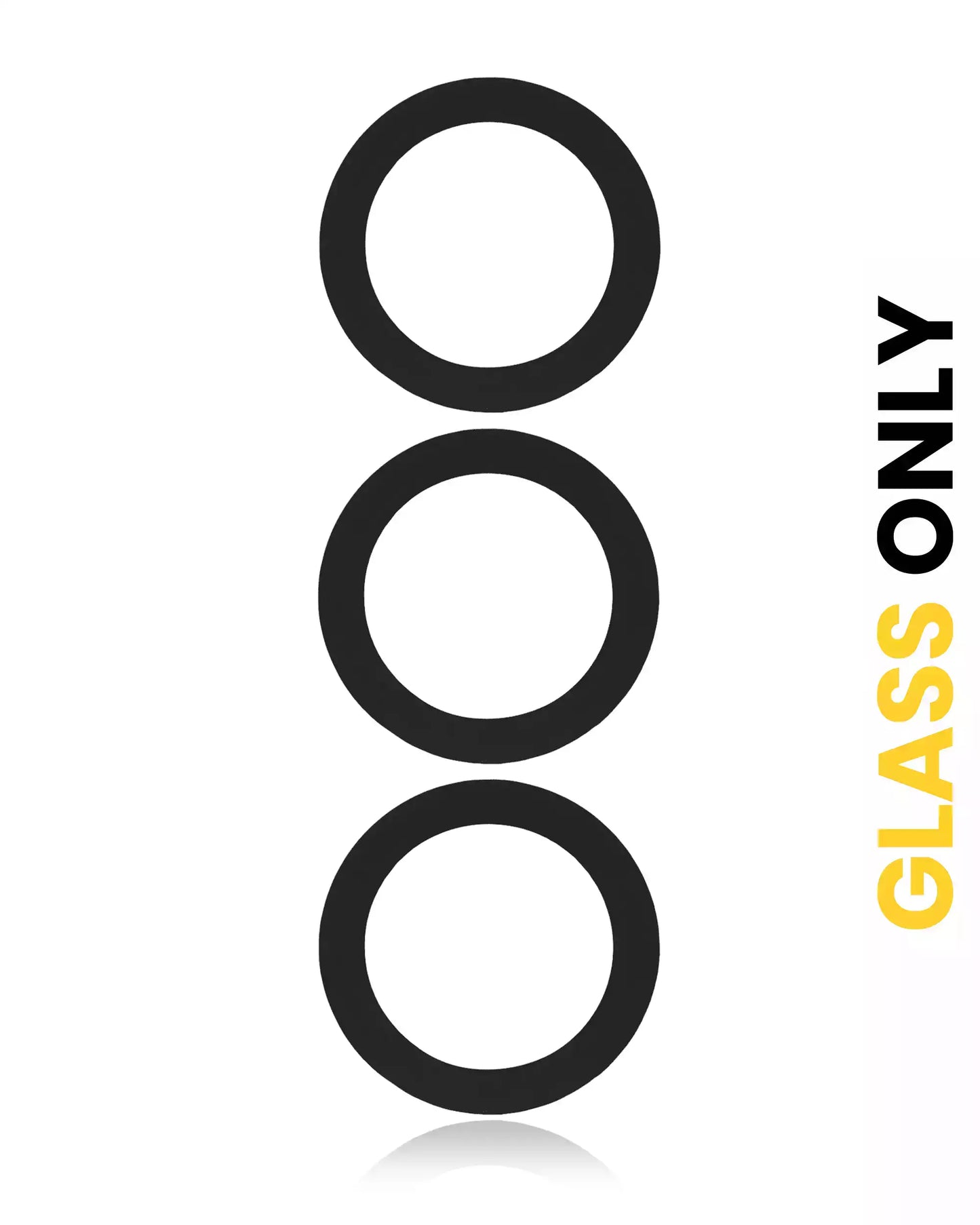 Back Camera Lens (Glass Only) With Adhesive For Samsung Galaxy S24 Plus 5G (3 Piece Set) (All Colors)
