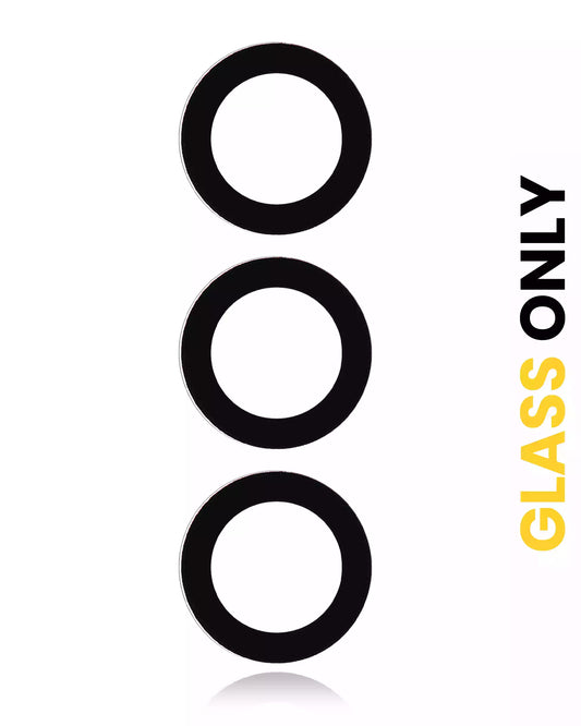 Back Camera Lens (Glass Only) With Adhesive For Samsung Galaxy S24 5G (3 Piece Set) (All Colors)