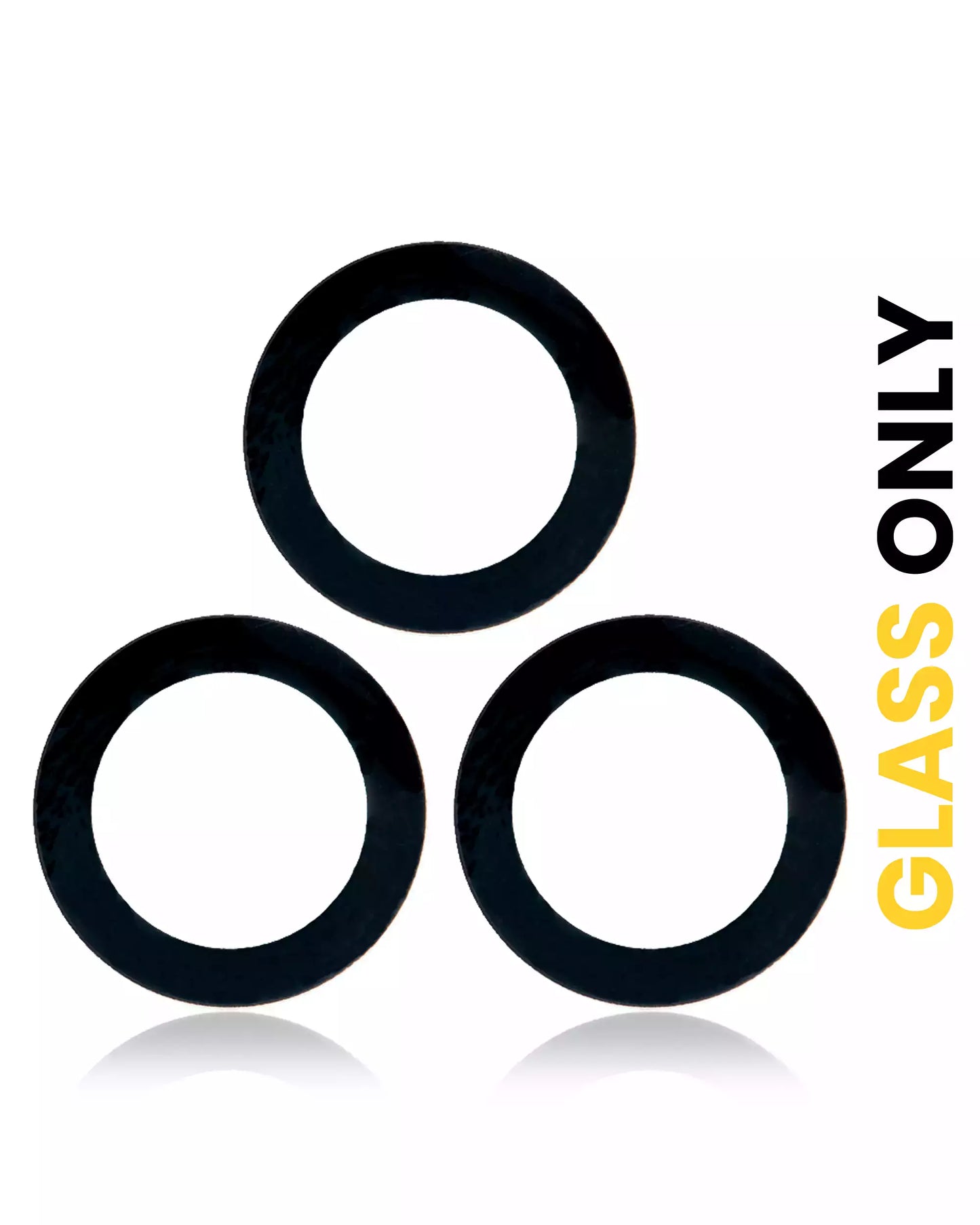 Back Camera Lens (Glass Only) With Adhesive For Samsung Galaxy S21 5G / S21 Plus 5G (3 Piece Set)