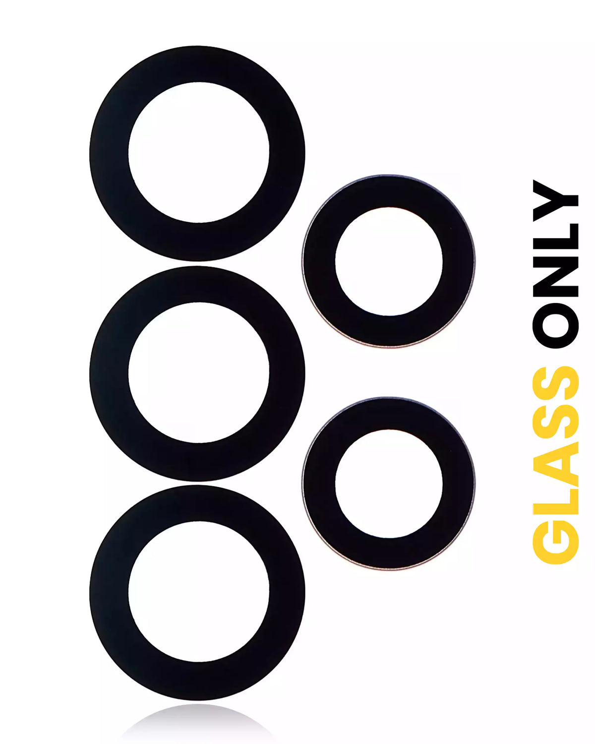 Back Camera Lens (Glass Only) With Adhesive For Samsung Galaxy A72 (A725 / 2021) / A52 (A525 / 2021) / A52 5G (A526 / 2021) - product image 1