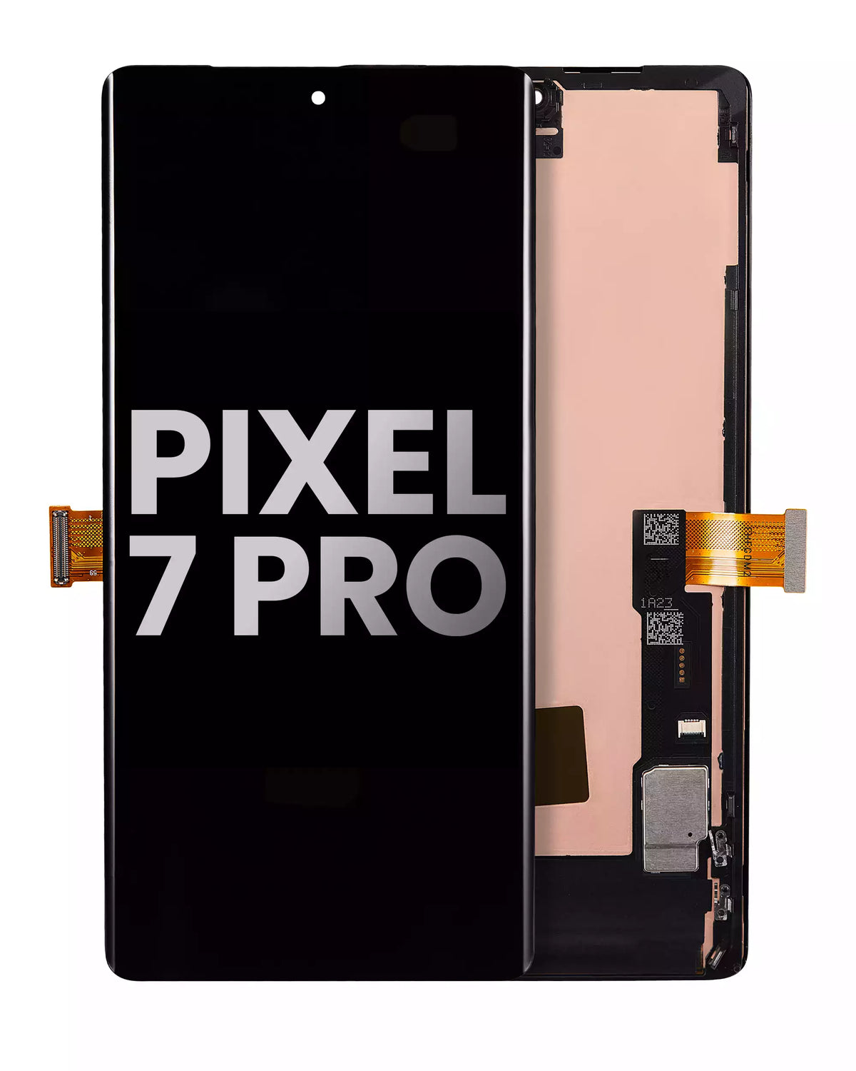 OLED Assembly Without Frame (With Fingerprint Sensor) For Google Pixel 7 Pro (Used OEM Pull: Grade B/C) (All Colors) - replacement part product view