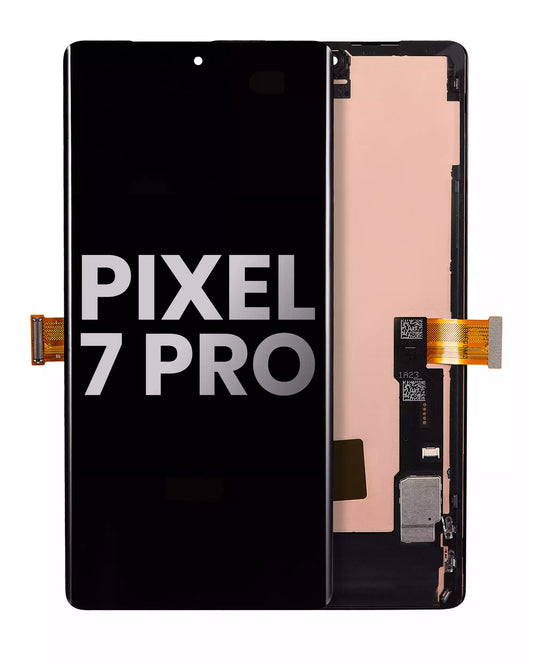 OLED Assembly Without Frame (With Fingerprint Sensor) For Google Pixel 7 Pro (Used OEM Pull: Grade B/C) (All Colors) - replacement part product view