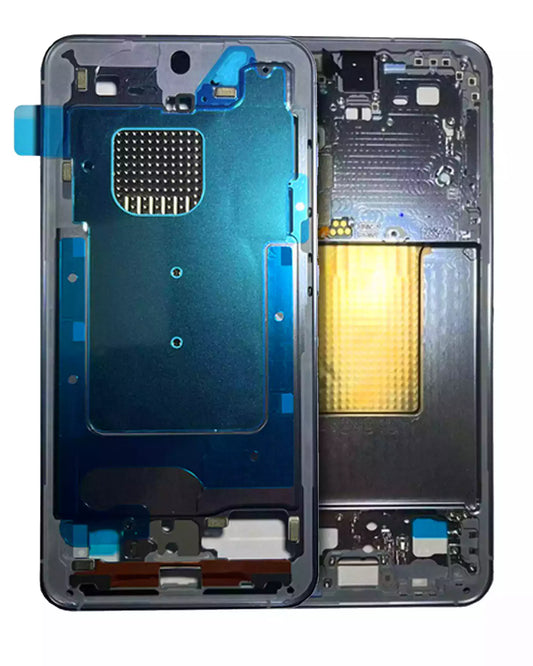 Mid-Frame Housing For Samsung Galaxy S24 Plus 5G (International version) (Service Pack) (Sapphire Blue)
