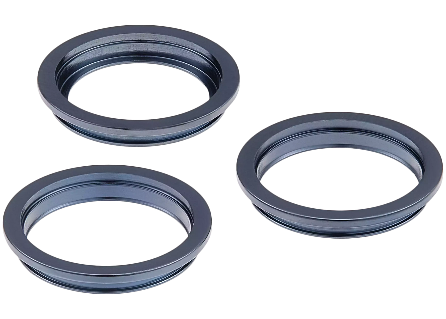 Back Camera Bezel Ring Only For iPhone 12 Pro (Pacific Blue) (3 Piece Set)