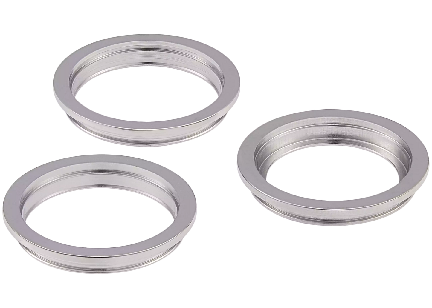 Back Camera Bezel Ring Only For iPhone 12 Pro (Silver) (3 Piece Set)