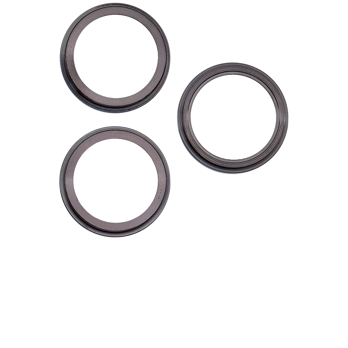 Back Camera Bezel Ring Only For iPhone 12 Pro Max (Graphite) (3 Piece Set)