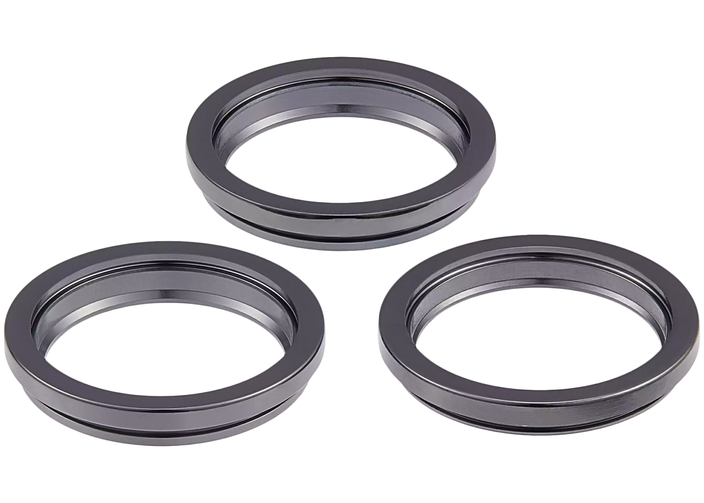 Back Camera Bezel Ring Only For iPhone 12 Pro Max (Graphite) (3 Piece Set)