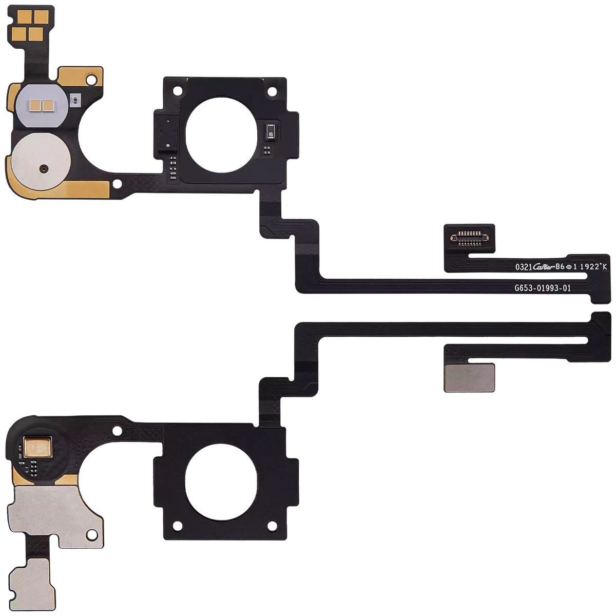 Flash Light With Board Assembly For Google Pixel Fold - repair component alternate view
