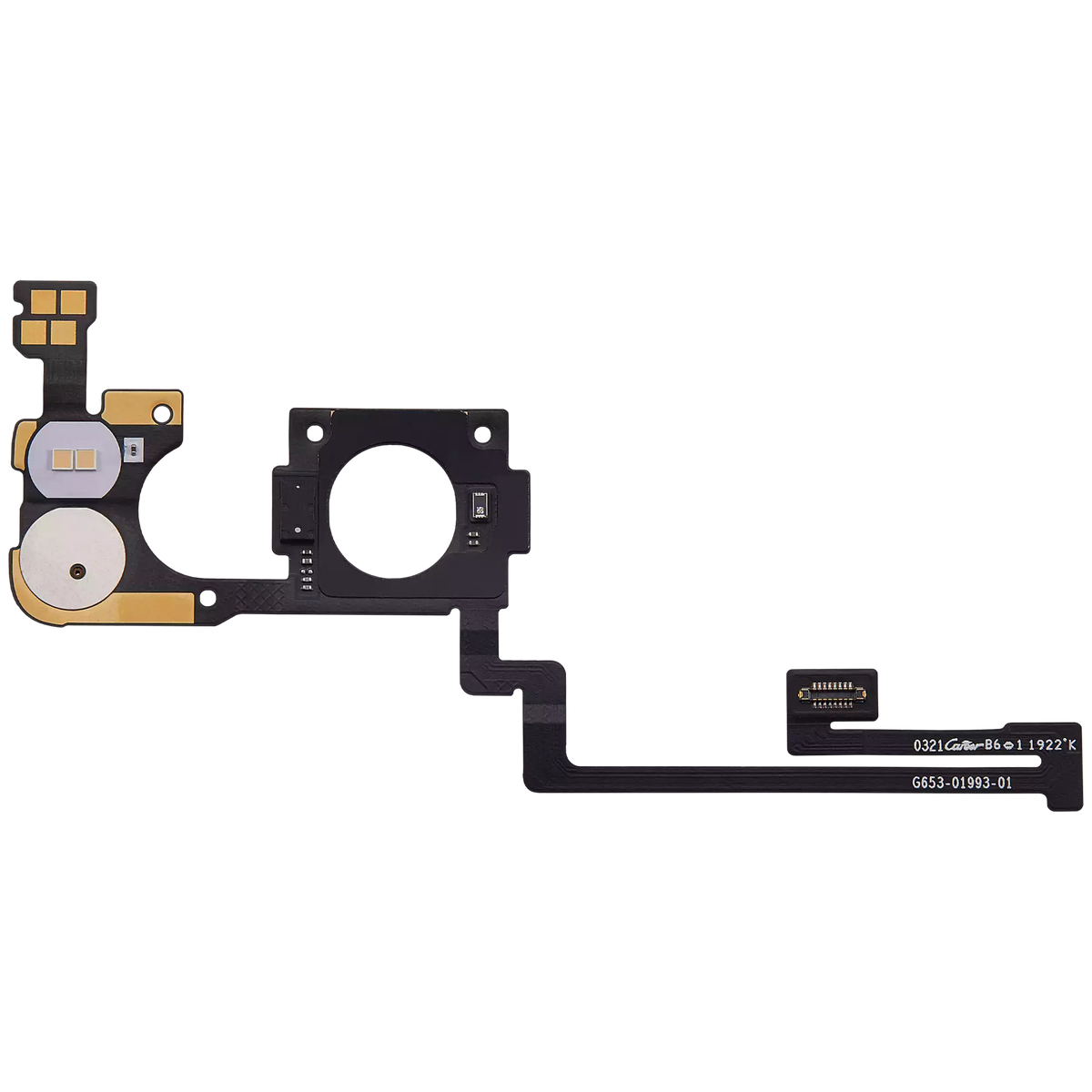 Flash Light With Board Assembly For Google Pixel Fold - replacement component detail view
