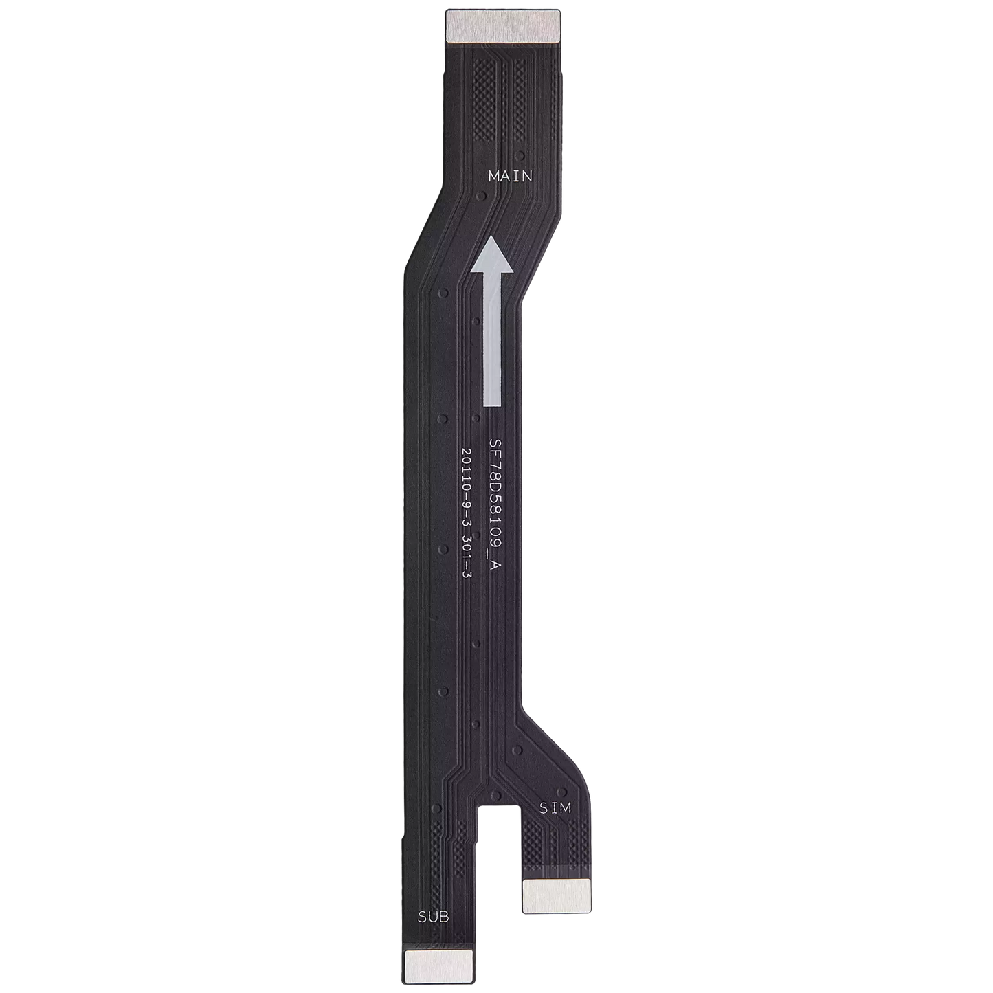 Sim Card Reader Flex Cable For Motorola Edge Plus / Edge 40 Pro (XT2301 / 2023) (Genuine OEM) | SKU 107082133531 | image 3