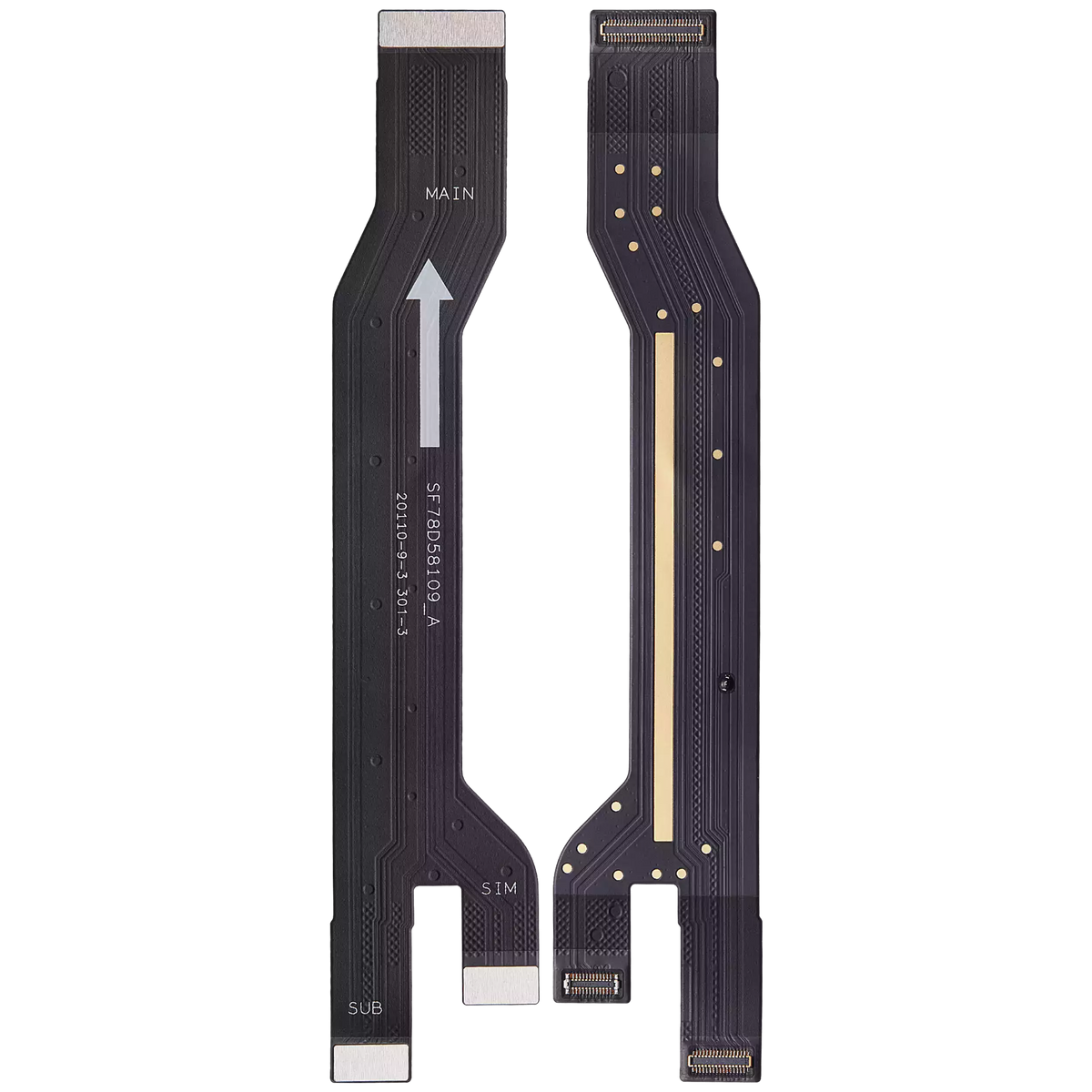 Sim Card Reader Flex Cable For Motorola Edge Plus / Edge 40 Pro (XT2301 / 2023) (Genuine OEM) | SKU 107082133531 | image 2