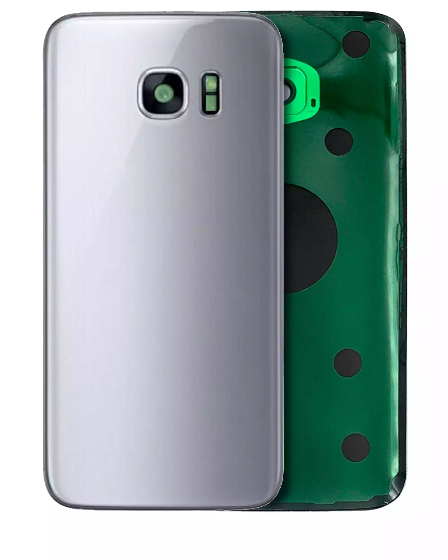 Back Cover Glass For Samsung Galaxy S7 (Service Pack) (Silver)