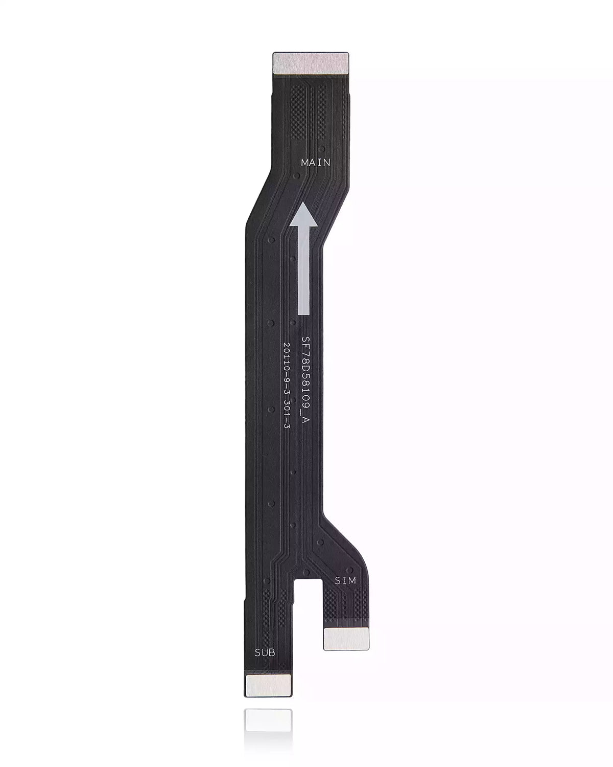 Sim Card Reader Flex Cable For Motorola Edge Plus / Edge 40 Pro (XT2301 / 2023) (Genuine OEM) | SKU 107082133531 | image 1