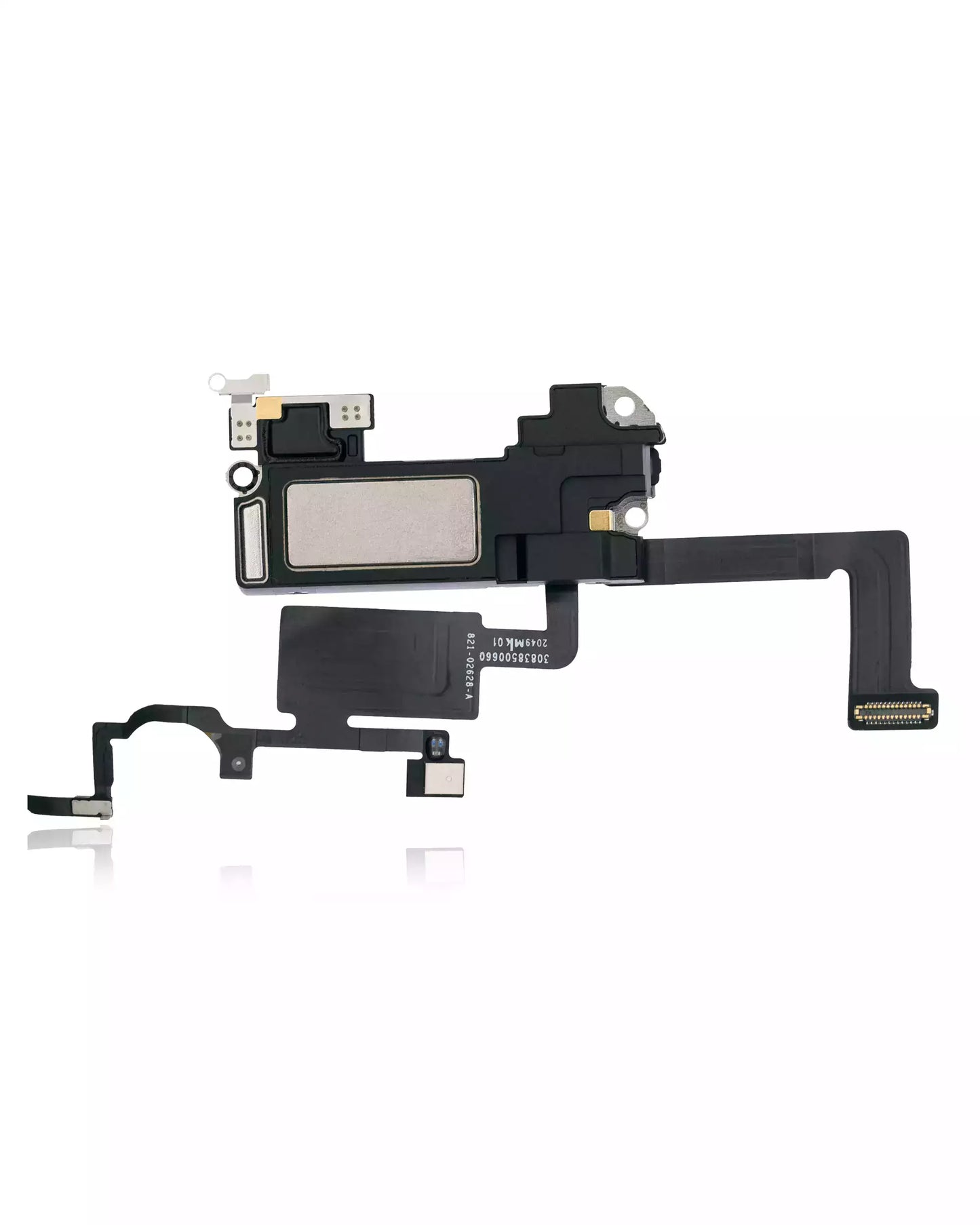 Earpiece Speaker With Proximity Sensor Cable For iPhone 12 / 12 Pro (Warning: Soldering Required For Face ID Functionality) (Aftermarket)