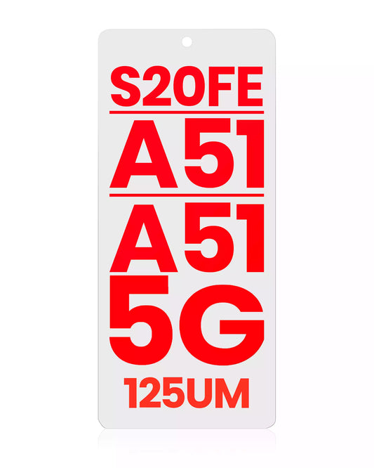 OCA For Samsung Galaxy S20 FE / A51 4G (A515 / 2019) / A51 5G (A516 / 2020) (10 Pack) - product image 1