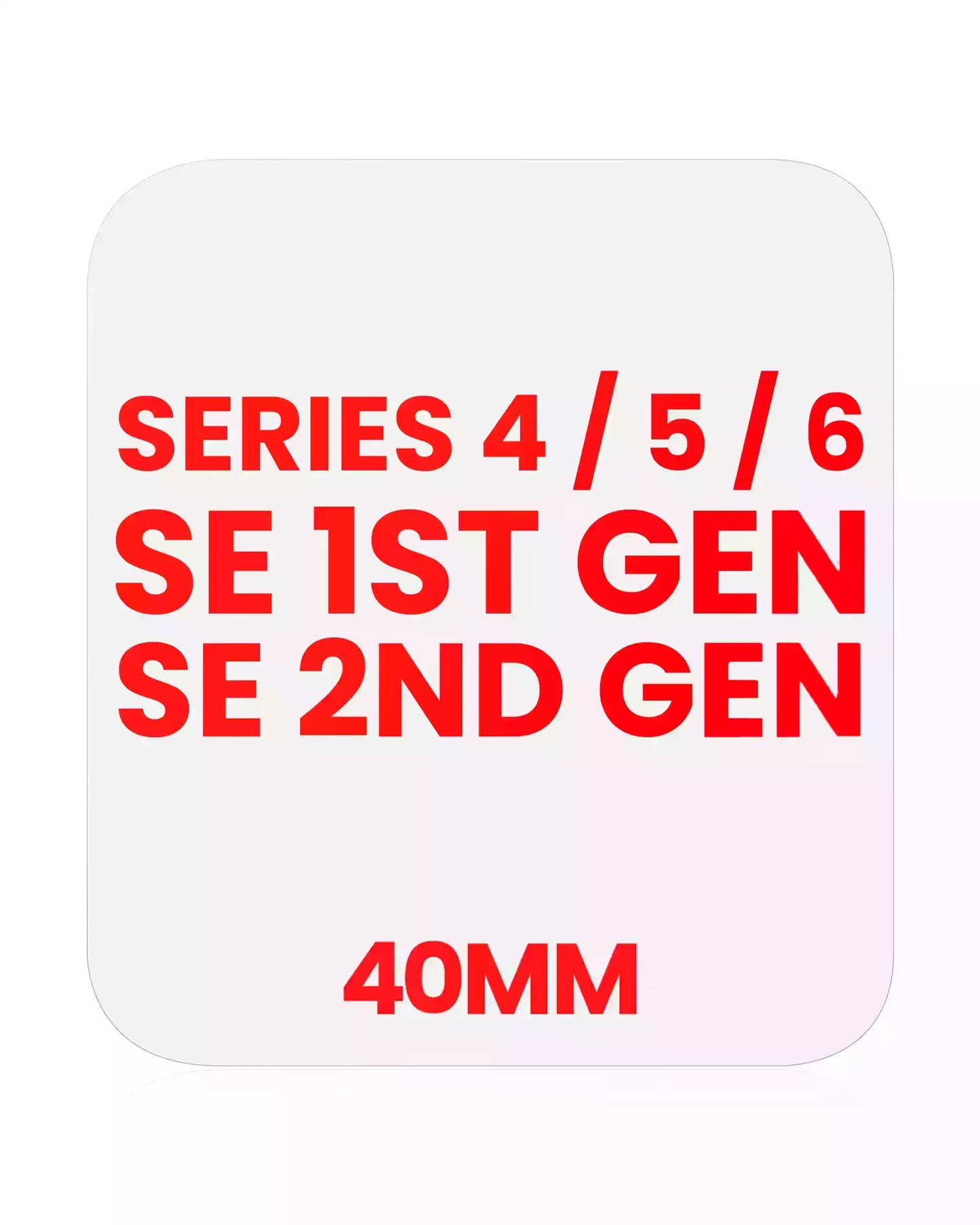 OCA For Watch Series 4 / 5 / SE (1st / 2nd Gen) / Series 6 (40MM) (10 Pack)