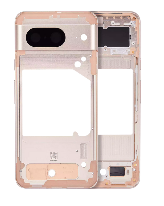 Mid-Frame Housing For Google Pixel 8 (Rose) - replacement part product view