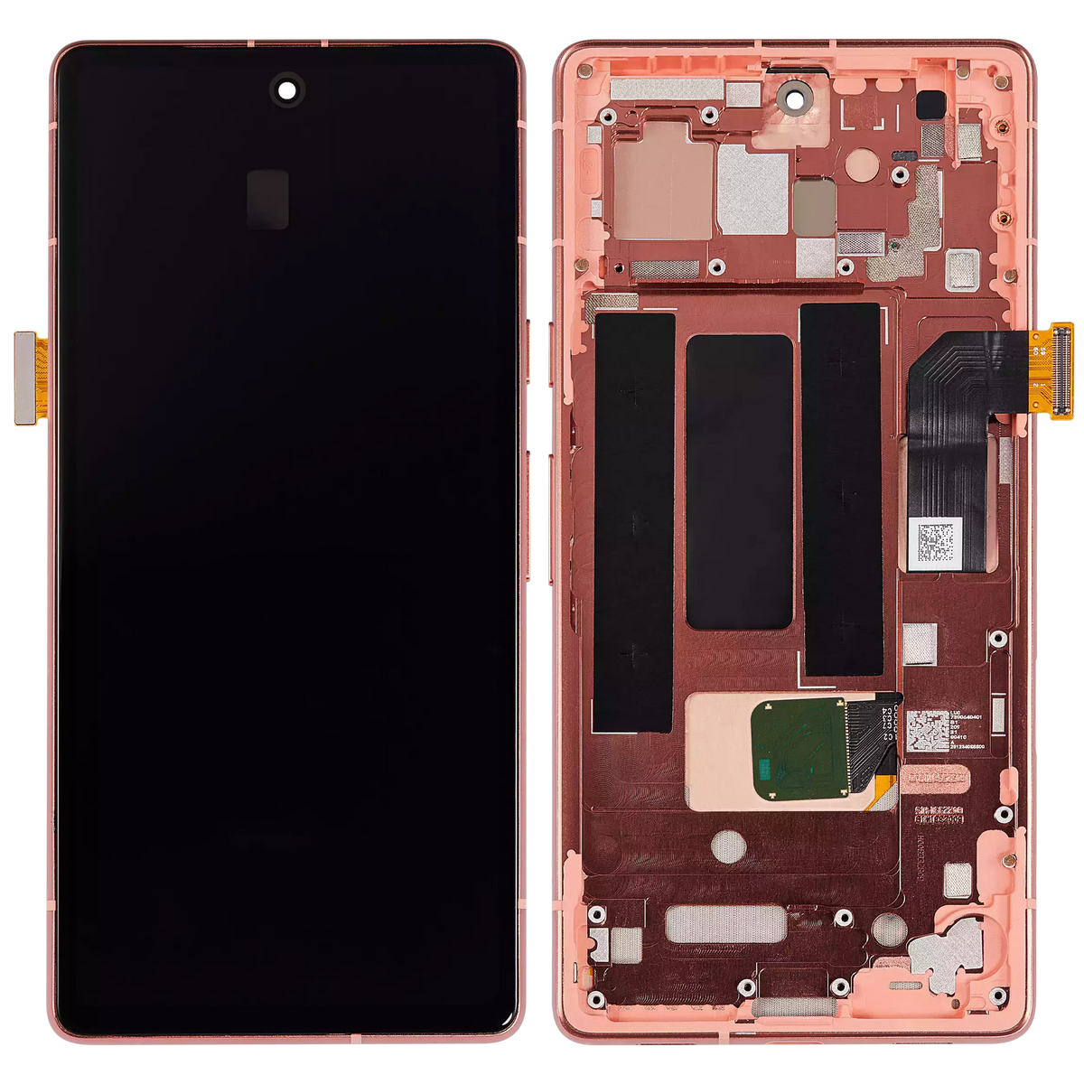 OLED Assembly With Frame (With Fingerprint Sensor ) For Google Pixel 7a 5G (Refurbished) (Coral) - replacement part secondary detail