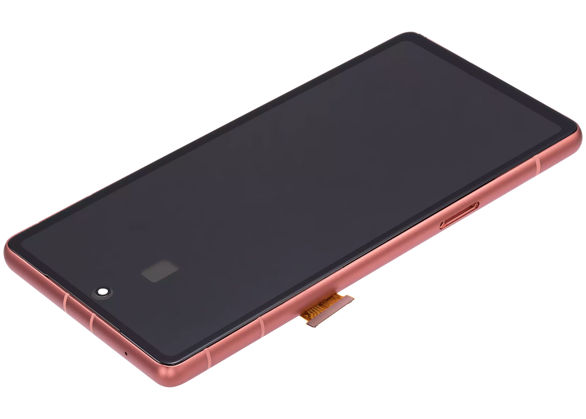 OLED Assembly With Frame (With Fingerprint Sensor ) For Google Pixel 7a 5G (Refurbished) (Coral) - replacement part product view 10