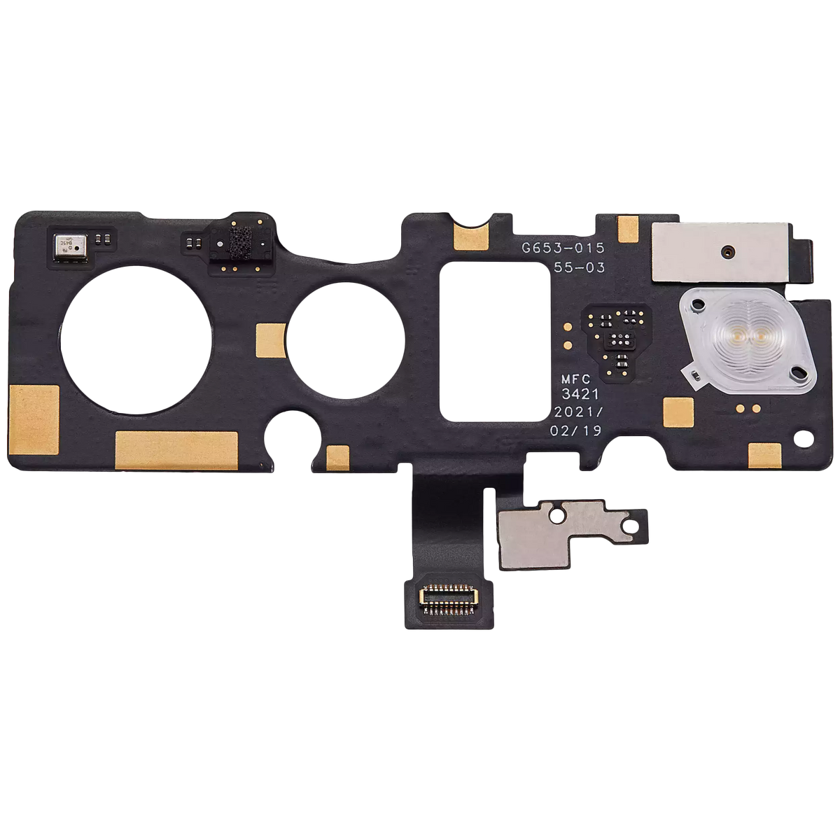 Flash Light With Board Assembly For Google Pixel 6 Pro - replacement component detail view