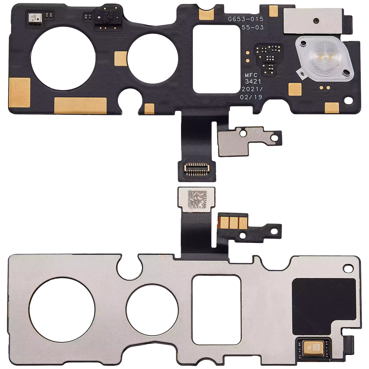 Flash Light With Board Assembly For Google Pixel 6 Pro - repair component alternate view
