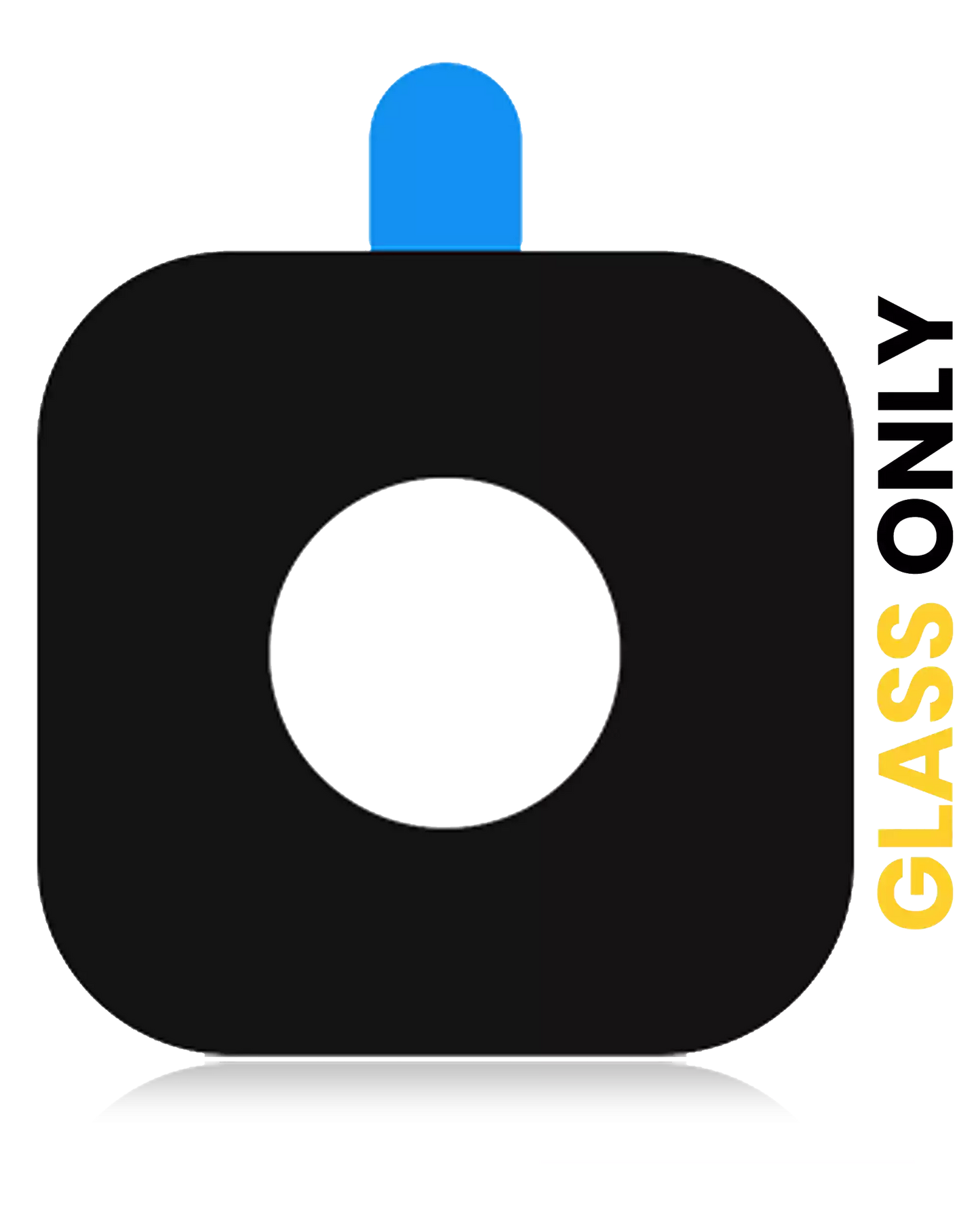 Back Camera Lens (Glass Only) With Adhesive For Samsung S7 Active (All Colors) (10 Pack)