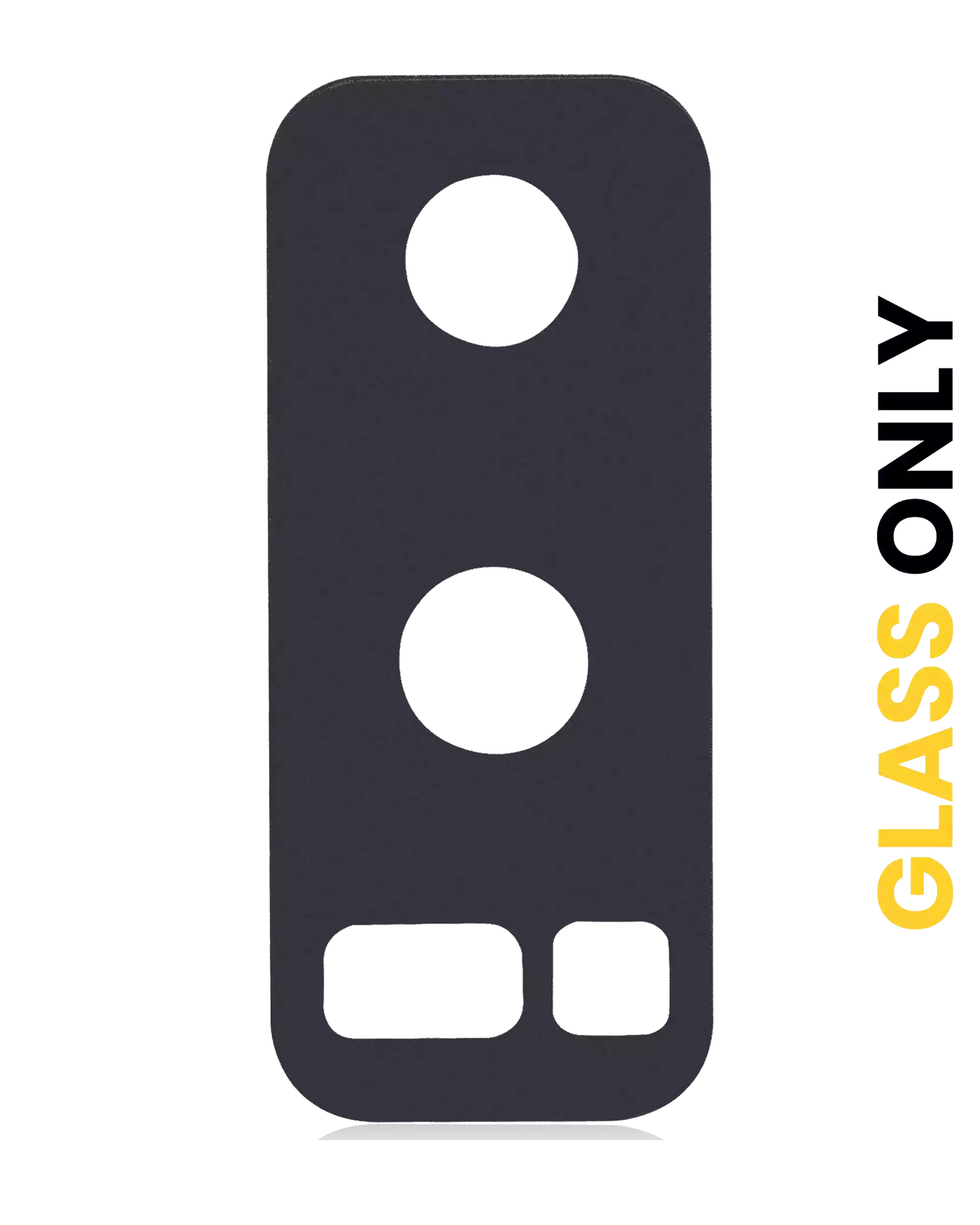 Back Camera Lens (Glass Only) With Adhesive For Samsung Galaxy Note 8 (Midnight Black)