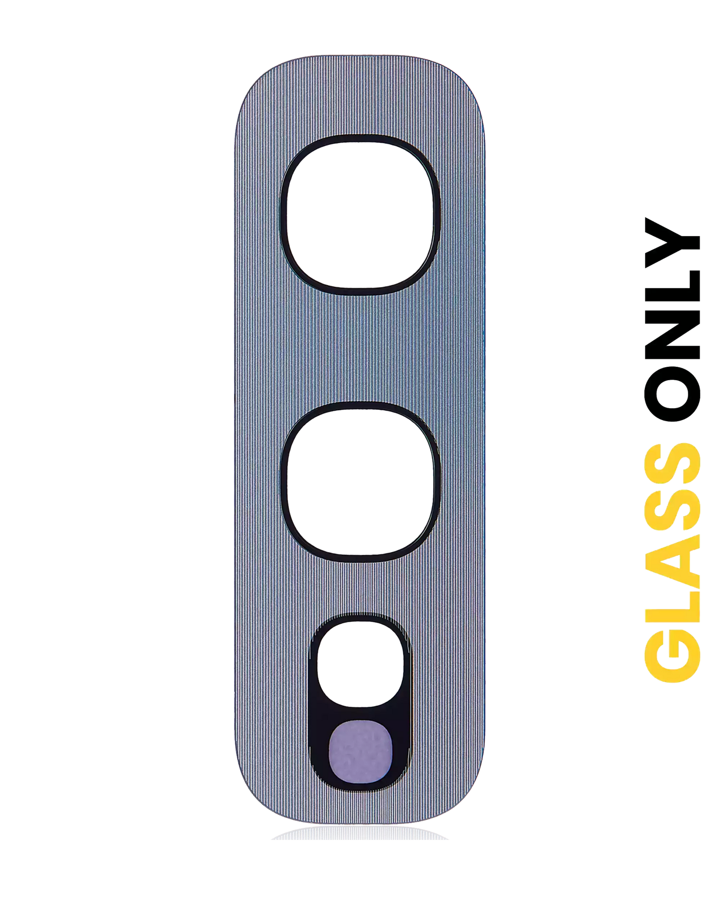 Back Camera Lens (Glass Only) With Adhesive For Samsung Galaxy S10E (Silver)