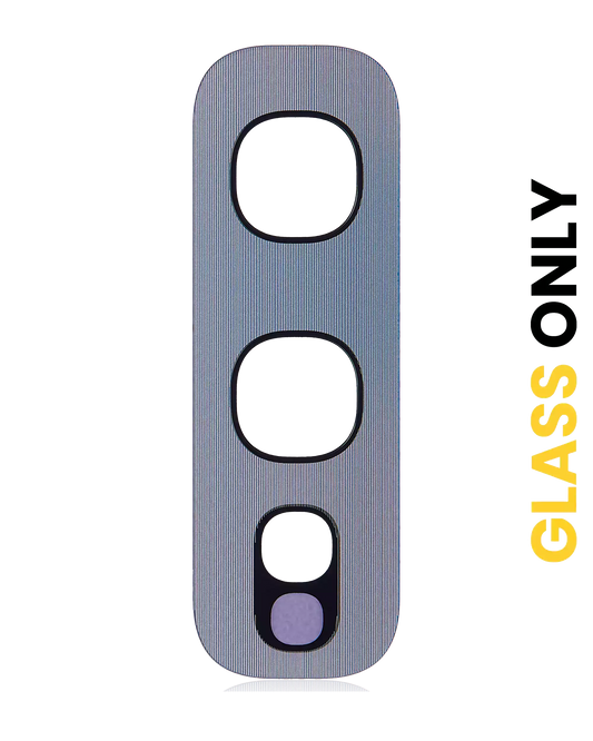 Back Camera Lens (Glass Only) With Adhesive For Samsung Galaxy S10E (Silver)