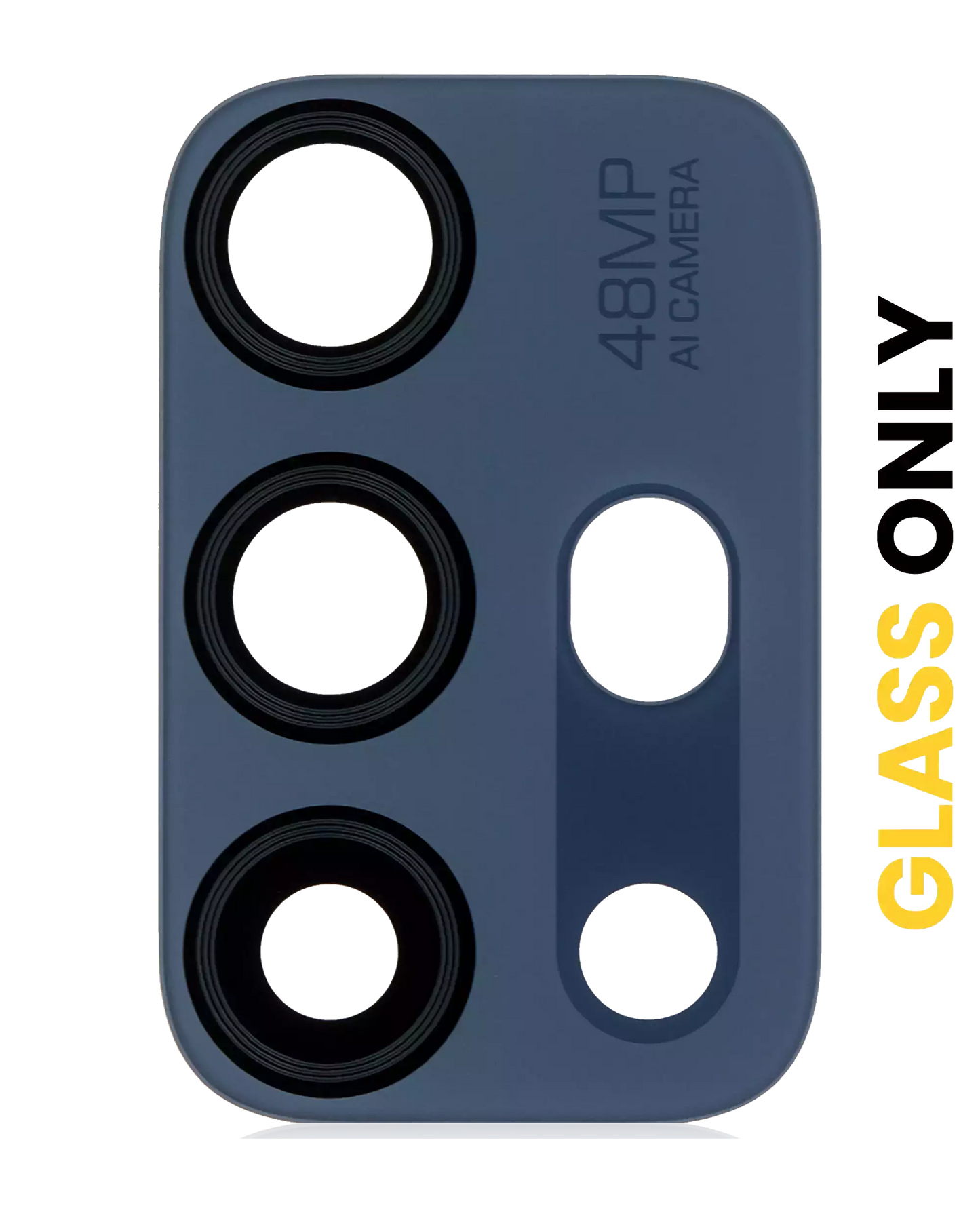 Back Camera Lens (Glass Only) With Adhesive For Motorola Moto G10 (XT2127-2 / 2021) (Blue) replacement part for compatible Motorola phone, SKU 107082028422, product image 1