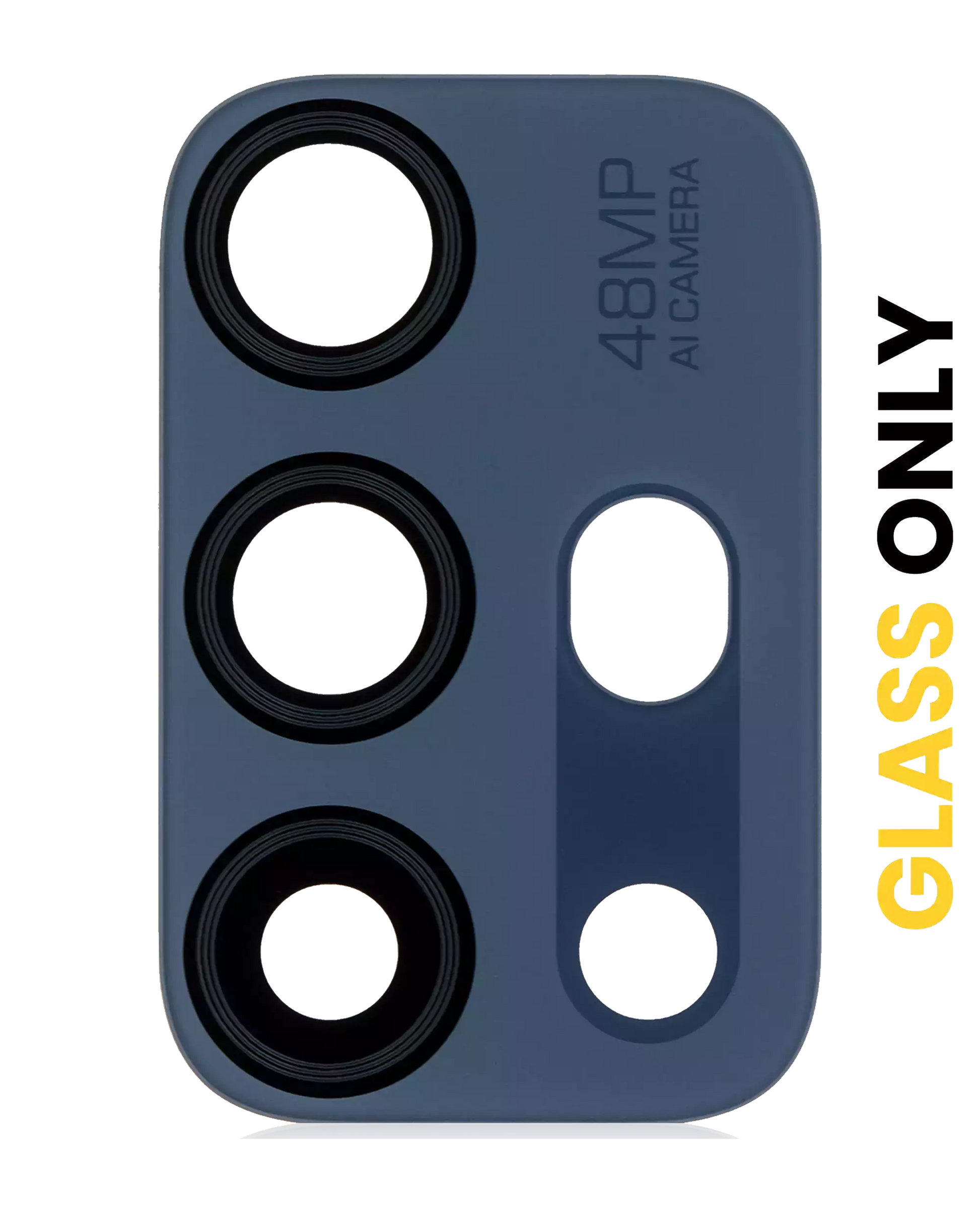 Back Camera Lens (Glass Only) With Adhesive For Motorola Moto G10 (XT2127-2 / 2021) (Blue) replacement part for compatible Motorola phone, SKU 107082028422, product image 1