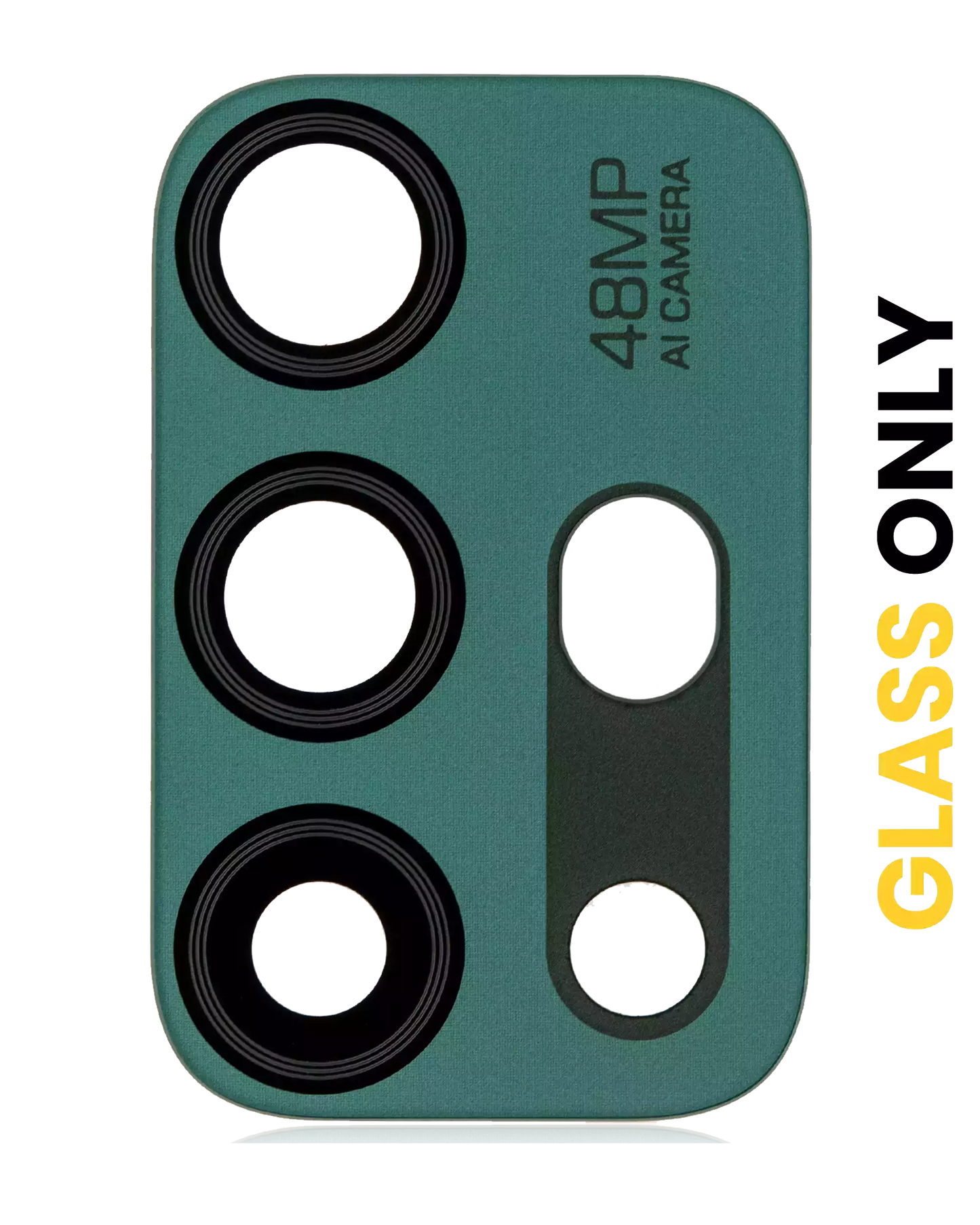 Back Camera Lens (Glass Only) With Adhesive For Motorola Moto G10 (XT2127-2 / 2021) (Green) replacement part for compatible Motorola phone, SKU 107082028423, product image 1