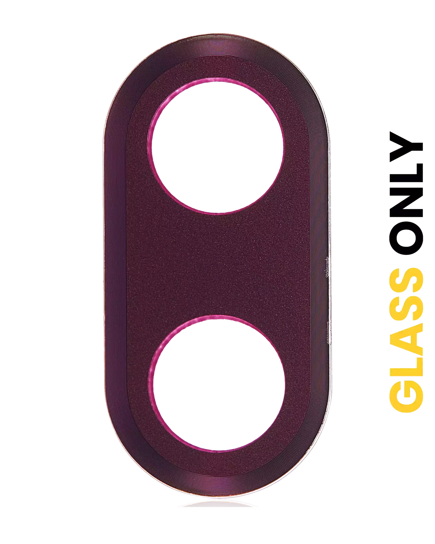 Back Camera Lens (Glass Only) With Adhesive For Motorola One Hyper (XT2027 / 2020) (Fresh Orchid) - Motorola replacement part - product image 1 - SKU 107082023424