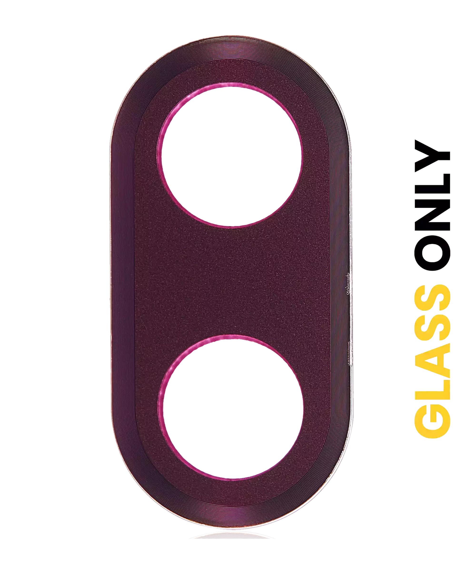 Back Camera Lens (Glass Only) With Adhesive For Motorola One Hyper (XT2027 / 2020) (Fresh Orchid) - Motorola replacement part - product image 1 - SKU 107082023424