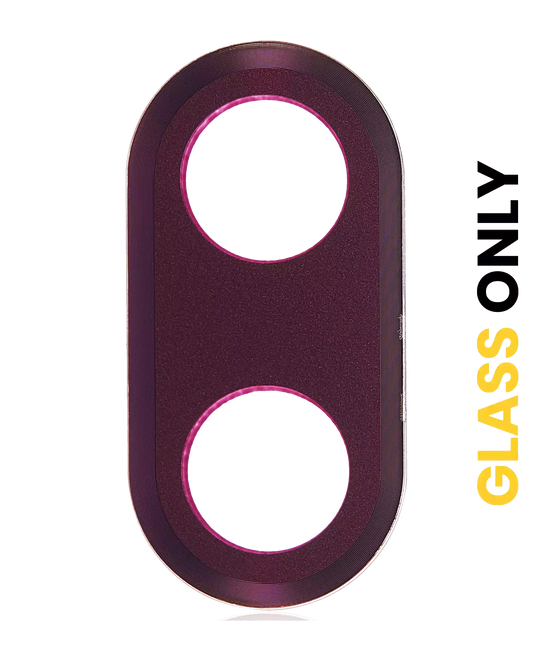 Back Camera Lens (Glass Only) With Adhesive For Motorola One Hyper (XT2027 / 2020) (Fresh Orchid) - Motorola replacement part - product image 1 - SKU 107082023424