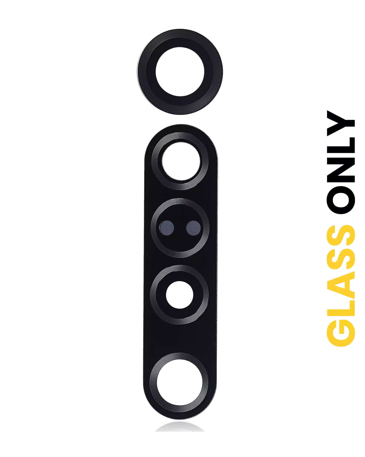 Back Camera Lens (Glass Only) With Adhesive For Motorola Moto G8 Plus (XT2019 / 2019) | compatible mobile phone replacement part | SKU 107082082343 | product image 1