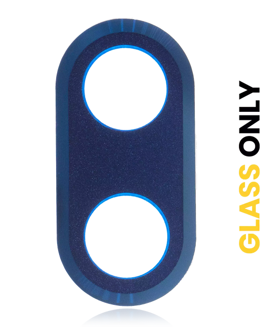Back Camera Lens (Glass Only) With Adhesive For Motorola One Hyper (XT2027 / 2020) (Deepsea Blue) - Motorola replacement part - product image 1 - SKU 107082023417