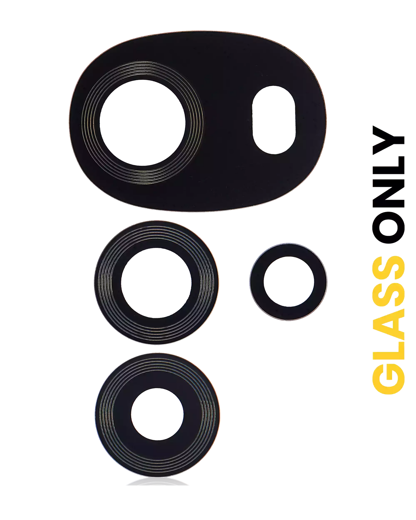 Back Camera Lens (Glass Only) For Motorola Moto G22 (XT2231 / 2022) (4 Piece Set) replacement part SKU 107082110843 image 1