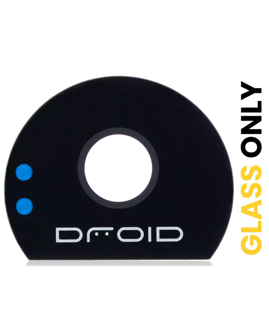 Back Camera Lens (Glass Only) With Adhesive For Motorola Moto Z Force Droid (XT1650-02 / 2016) - Motorola replacement part, primary product view, SKU 107082016544