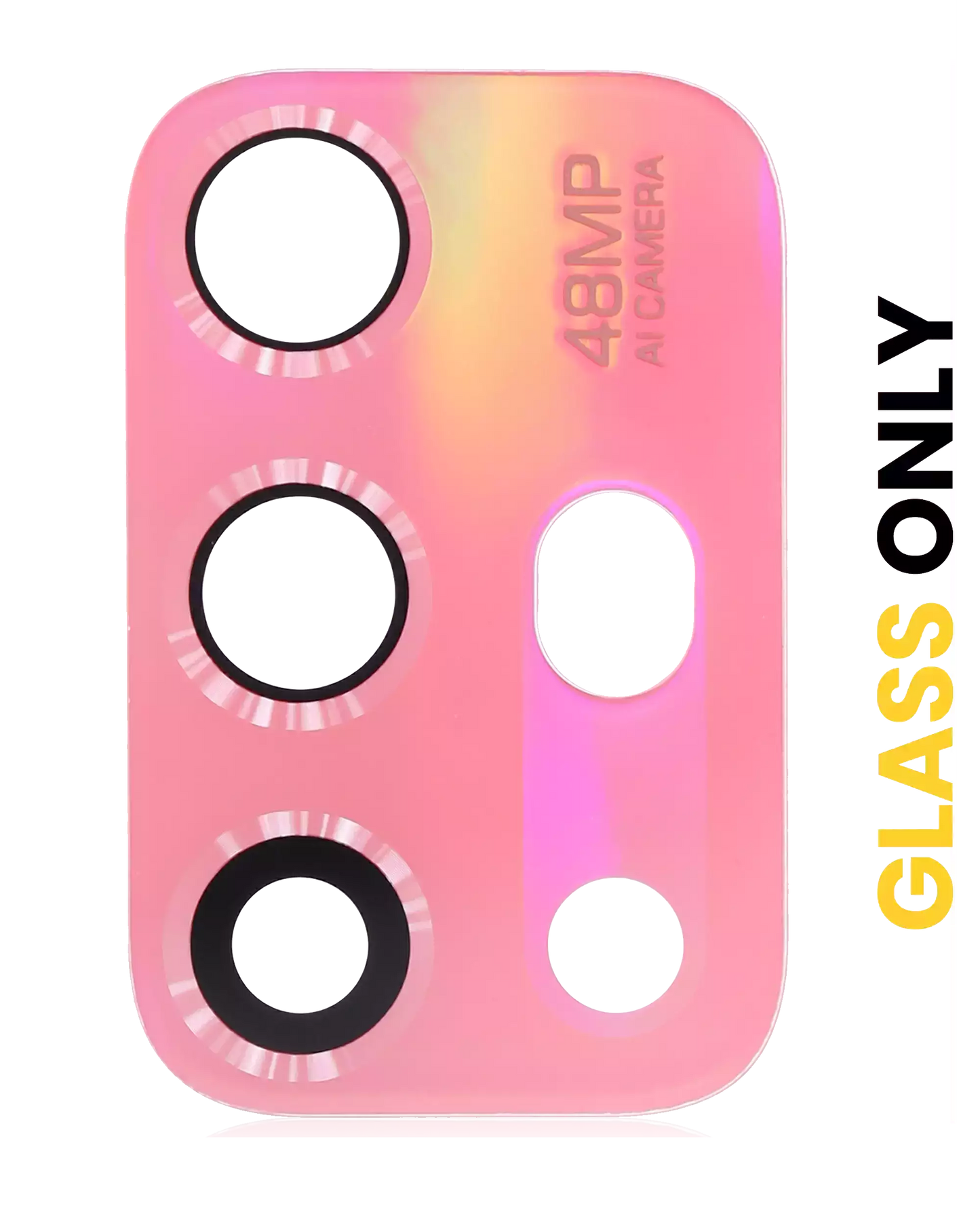 Back Camera Lens (Glass Only) With Adhesive For Motorola Moto G20 (XT2128 / 2021) (Flamingo Pink) replacement part for compatible Motorola phone, SKU 107082028905, product image 1