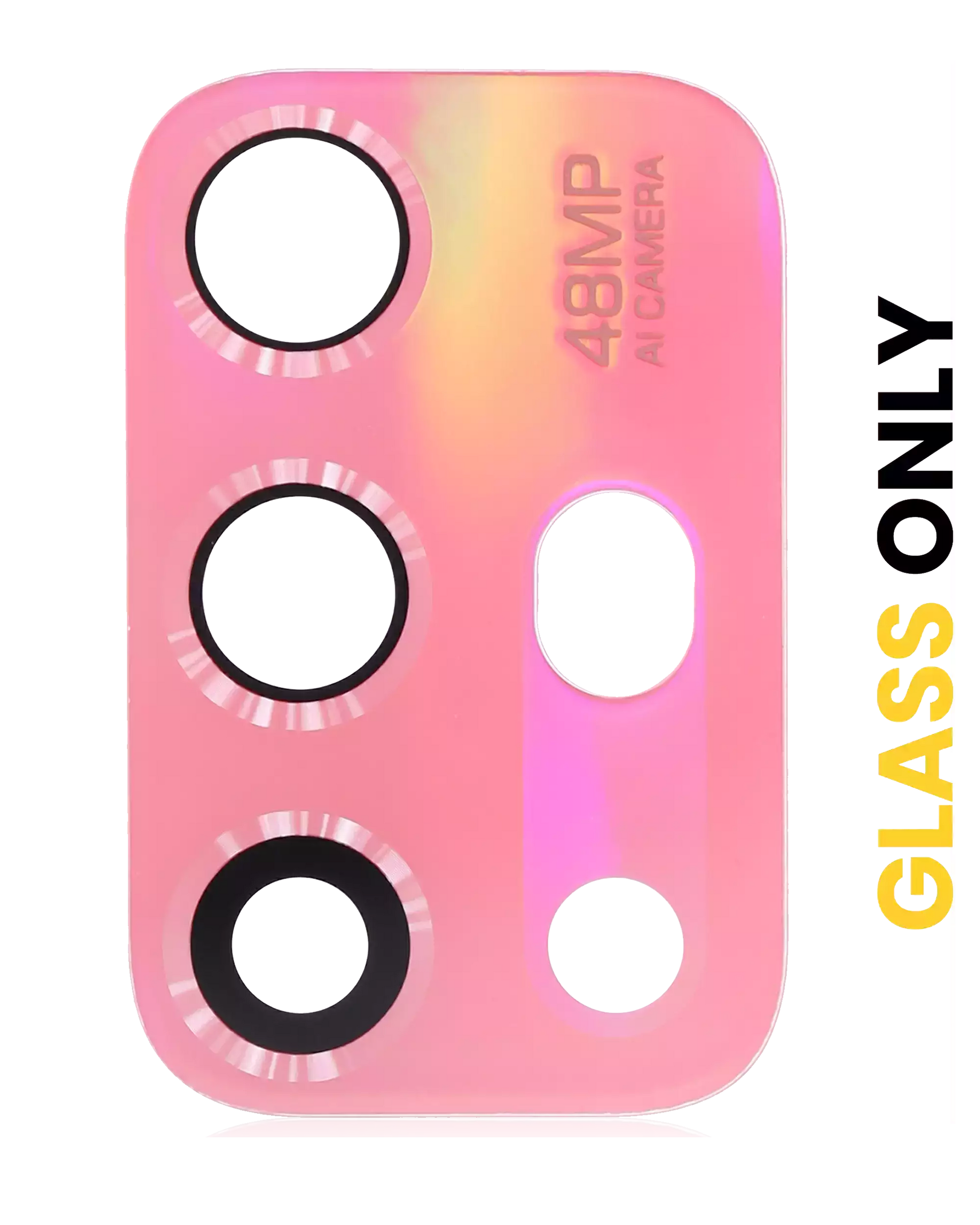 Back Camera Lens (Glass Only) With Adhesive For Motorola Moto G20 (XT2128 / 2021) (Flamingo Pink) replacement part for compatible Motorola phone, SKU 107082028905, product image 1