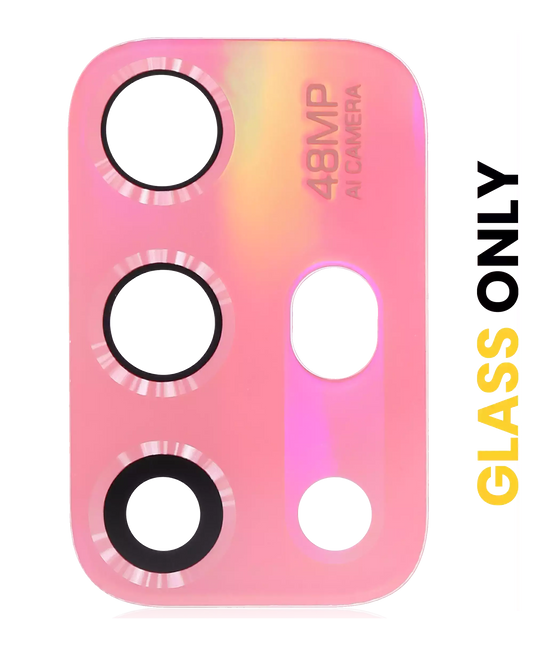 Back Camera Lens (Glass Only) With Adhesive For Motorola Moto G20 (XT2128 / 2021) (Flamingo Pink) replacement part for compatible Motorola phone, SKU 107082028905, product image 1