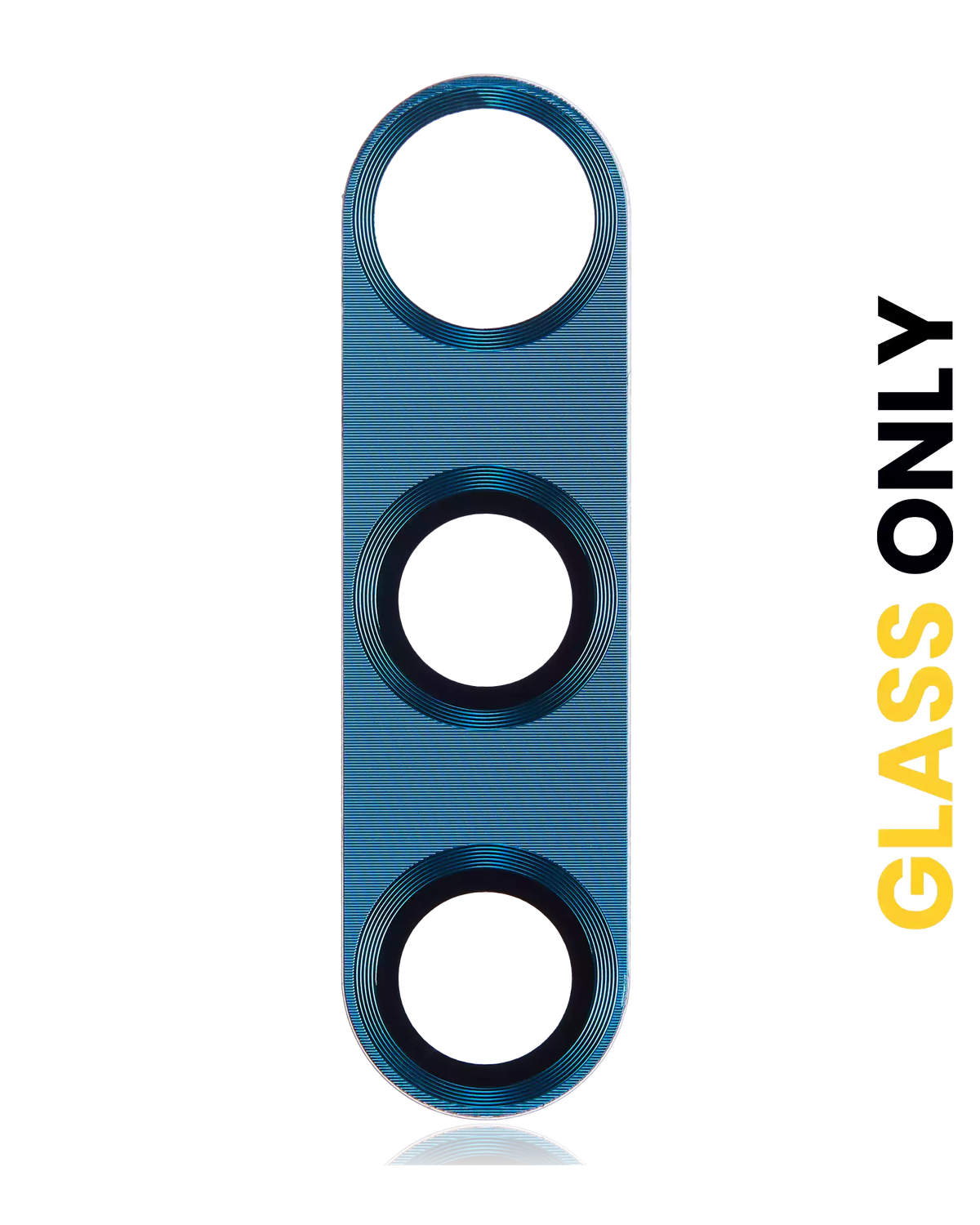 Back Camera Lens (Glass Only) With Adhesive For Motorola One Fusion Plus (XT2067 / 2020) (Twilight Blue) - Motorola replacement part - product image 1 - SKU 107082023723