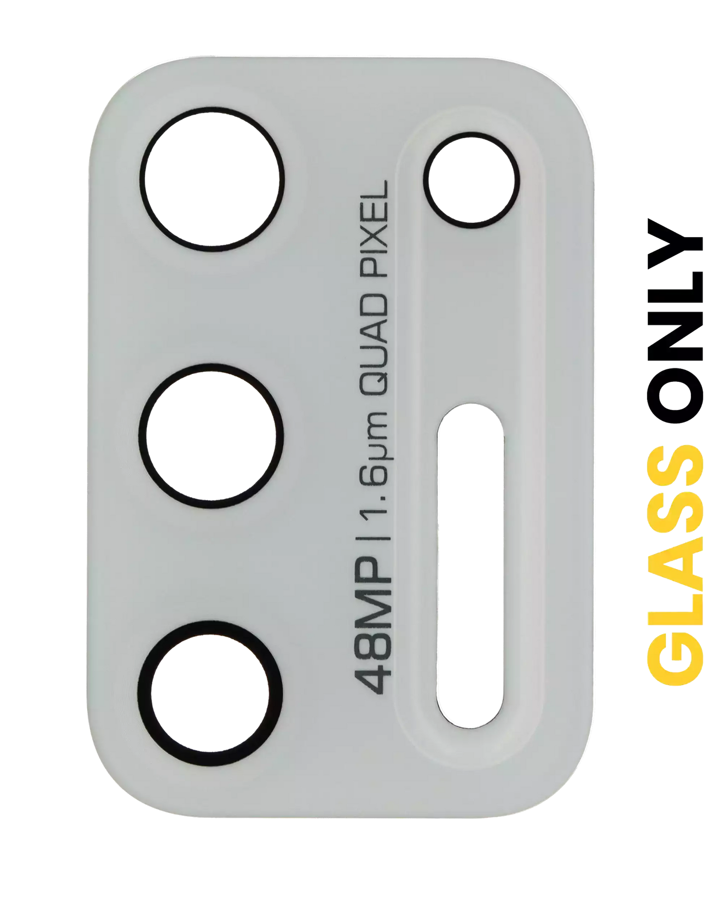 Back Camera Lens (Glass Only) With Adhesive For Motorola Moto G Stylus 6.8" (XT2115 / 2021) (Aurora White) replacement part for compatible Motorola phone, SKU 107082083321, product image 1