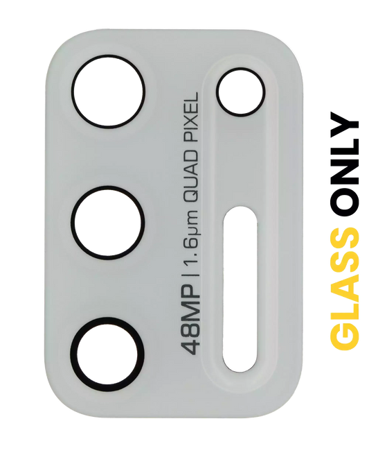 Back Camera Lens (Glass Only) With Adhesive For Motorola Moto G Stylus 6.8" (XT2115 / 2021) (Aurora White) replacement part for compatible Motorola phone, SKU 107082083321, product image 1