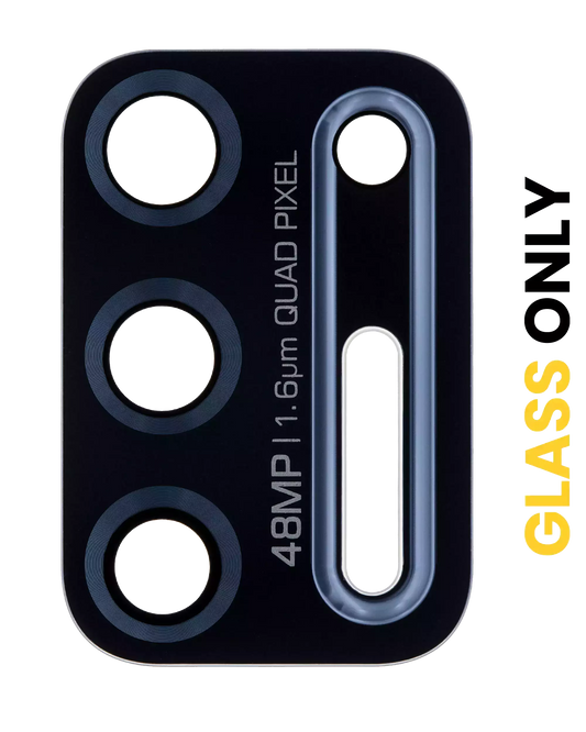 Back Camera Lens (Glass Only) With Adhesive For Motorola Moto G Stylus 6.8" (XT2115 / 2021) (Aurora Black) replacement part for compatible Motorola phone, SKU 107082083322, product image 1