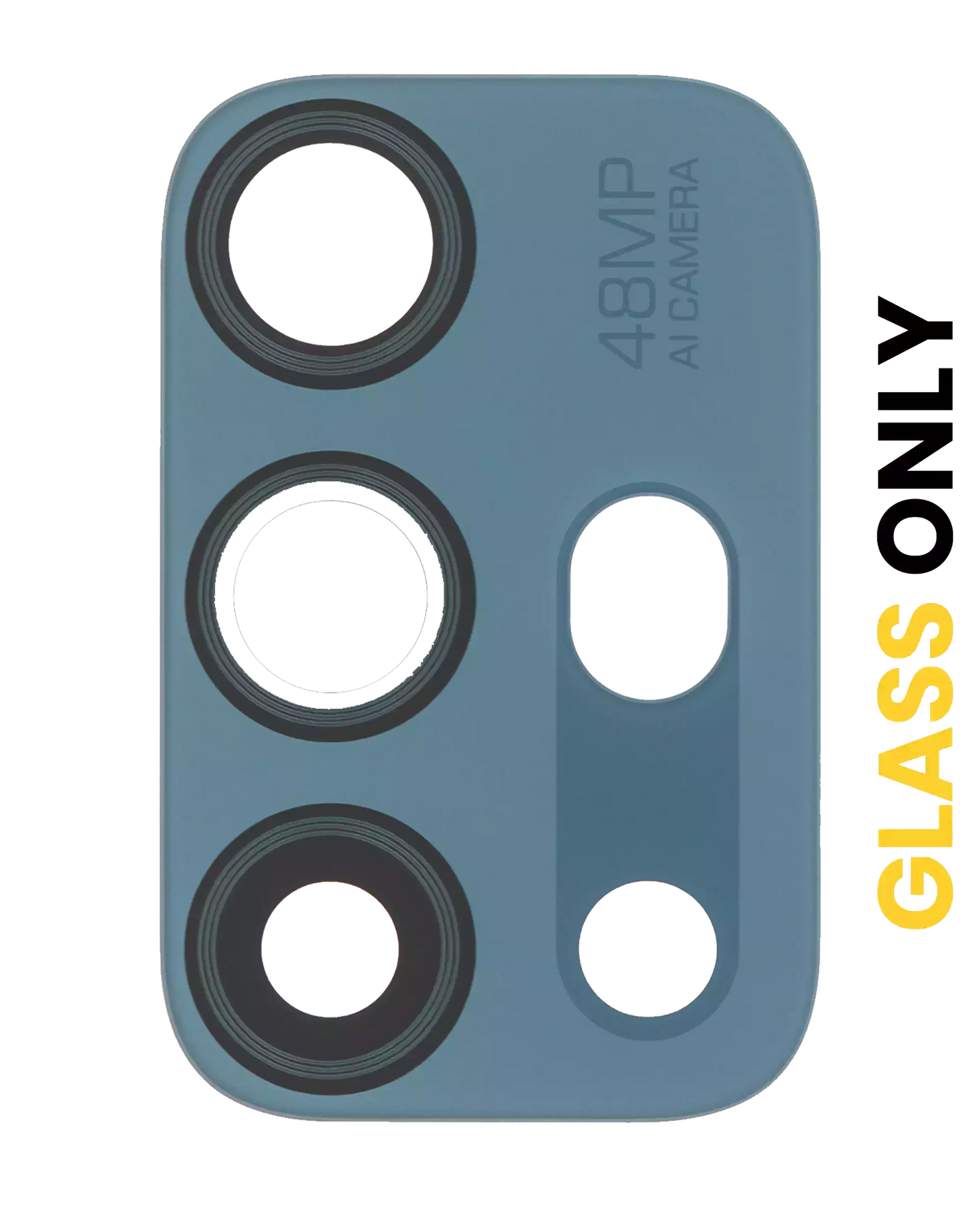 Back Camera Lens (Glass Only) With Adhesive For Motorola Moto G10 (XT2127-2 / 2021) / G10 Power (XT2127-4 / 2021) (Breeze Blue) replacement part for compatible Motorola phone, SKU 107082089121, product image 1