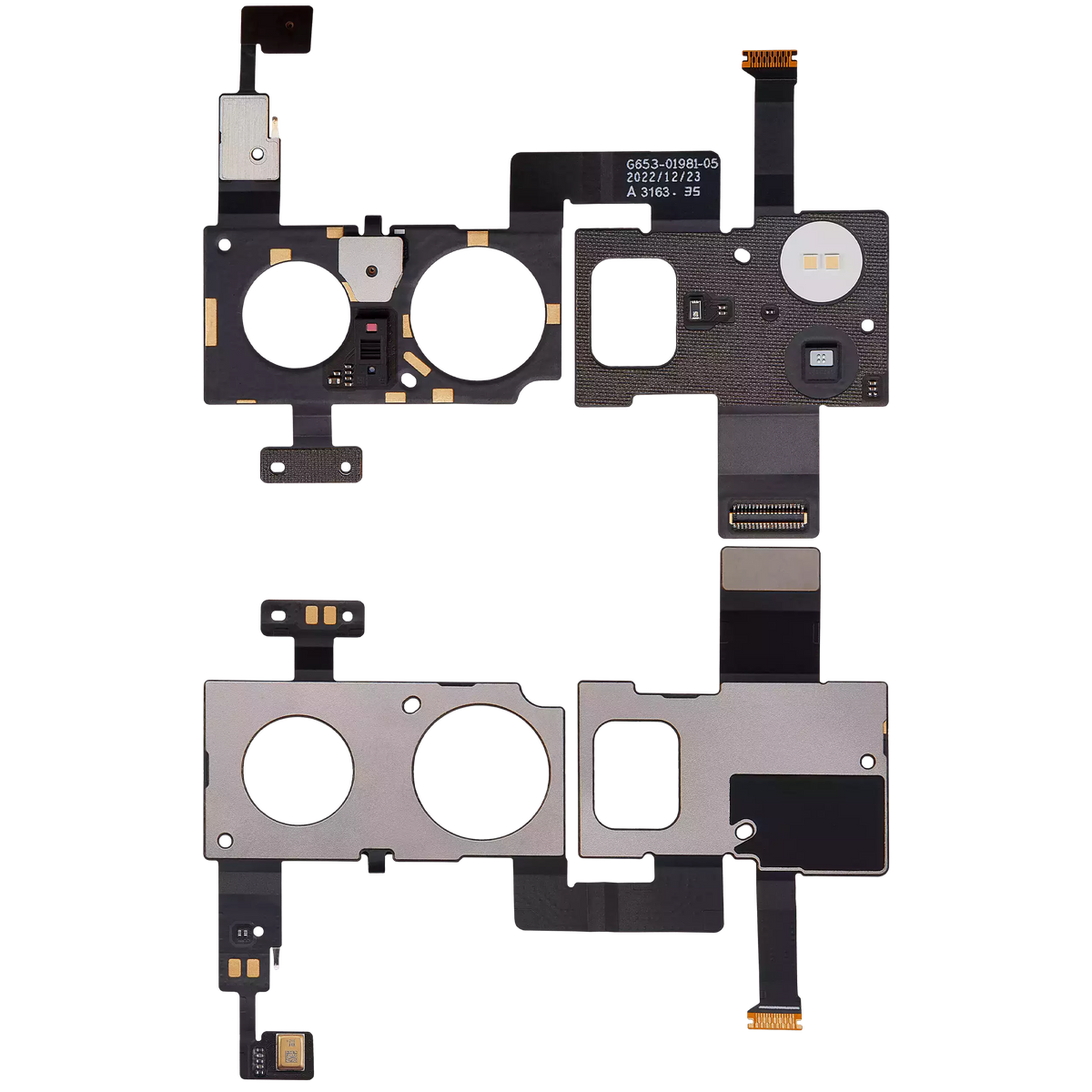 Flash Light With Board Assembly For Google Pixel 8 Pro (Used OEM Pull: Grade B) - repair component alternate view