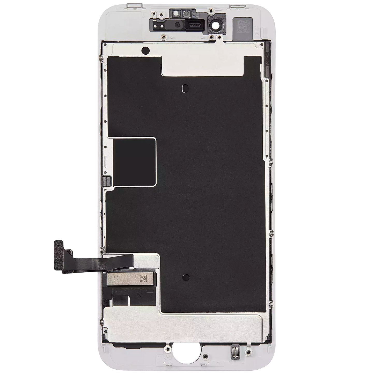 LCD Assembly With Steel Plate For iPhone 8 / SE (2020 / 2022) (Refurbished) (White)