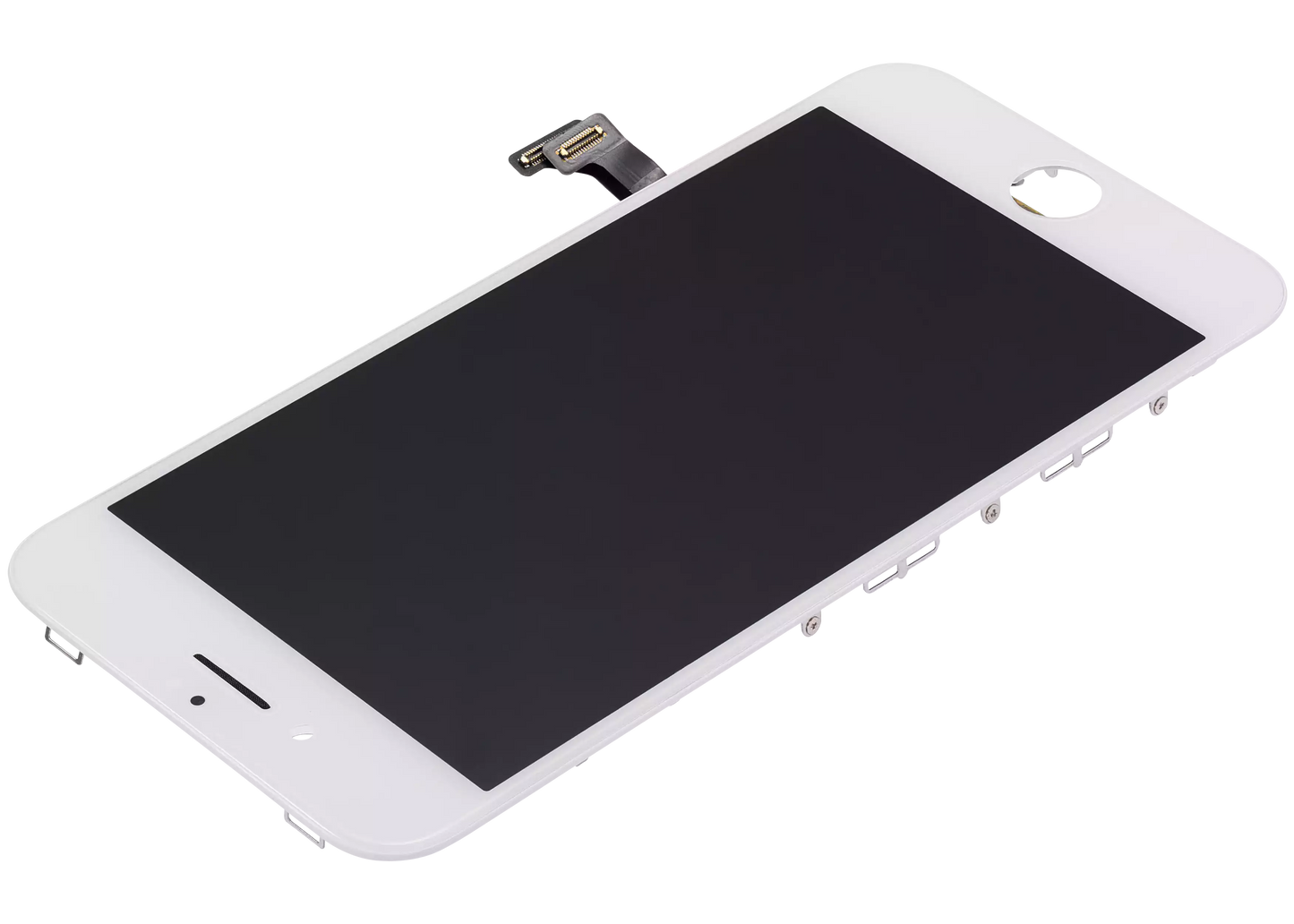LCD Assembly With Steel Plate For iPhone 8 / SE (2020 / 2022) (Aftermarket) (White)